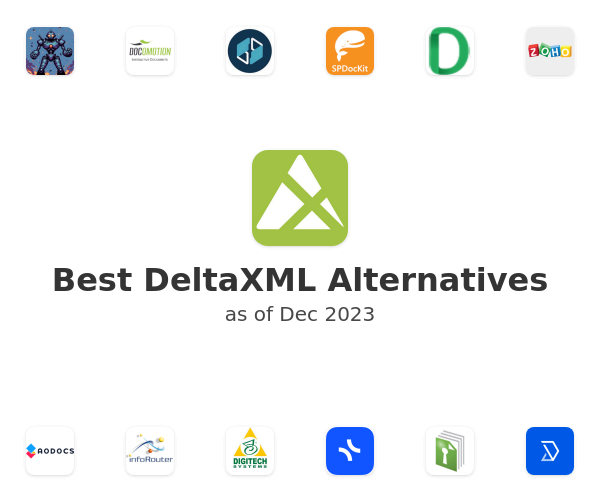 Best DeltaXML Alternatives