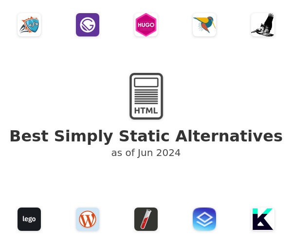 Best Simply Static Alternatives