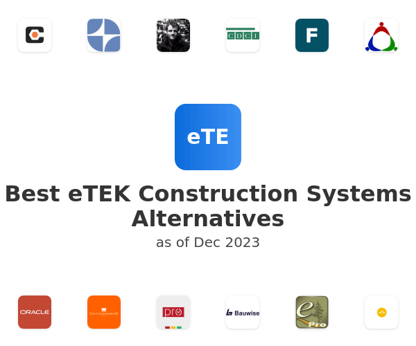 Best eTEK Construction Systems Alternatives