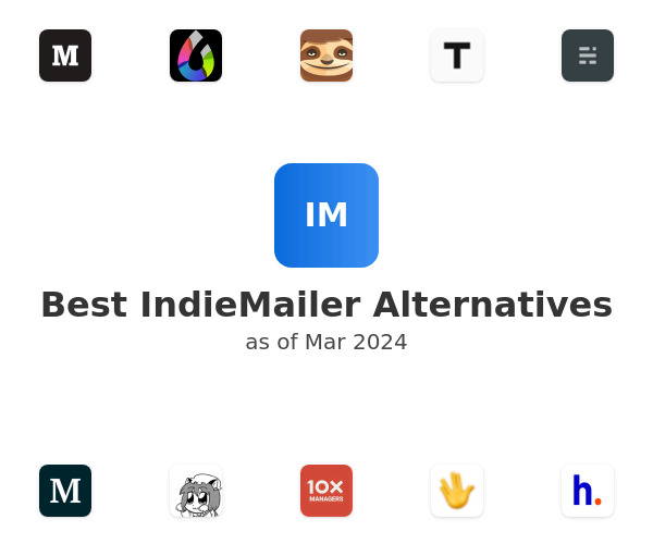 Best IndieMailer Alternatives