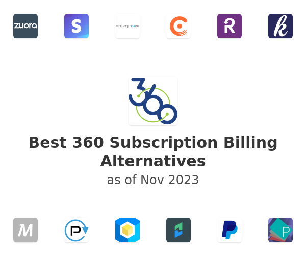 Best 360 Subscription Billing Alternatives