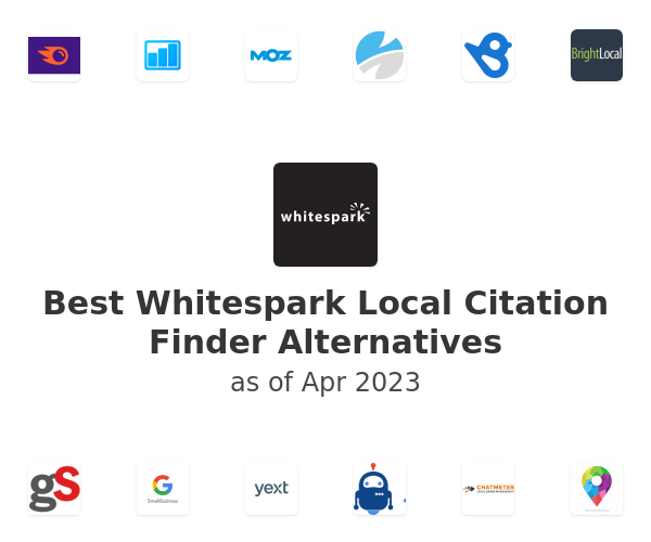Best Whitespark Local Citation Finder Alternatives