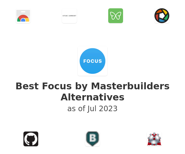 Best Focus by Masterbuilders Alternatives