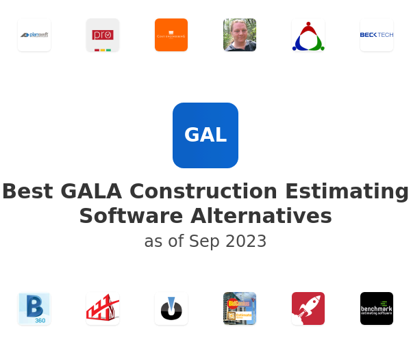 Best GALA Construction Estimating Software Alternatives