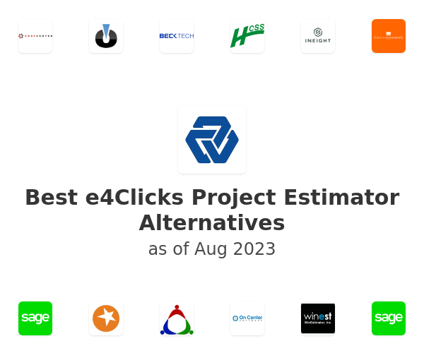 Best e4Clicks Project Estimator Alternatives