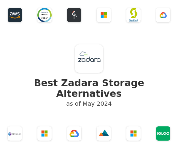 Best Zadara Storage Alternatives