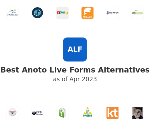 Best Anoto Live Forms Alternatives