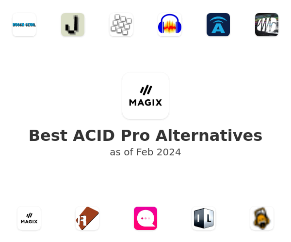 Best ACID Pro Alternatives