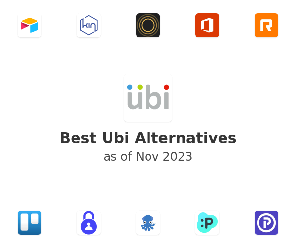 Best Ubi Alternatives
