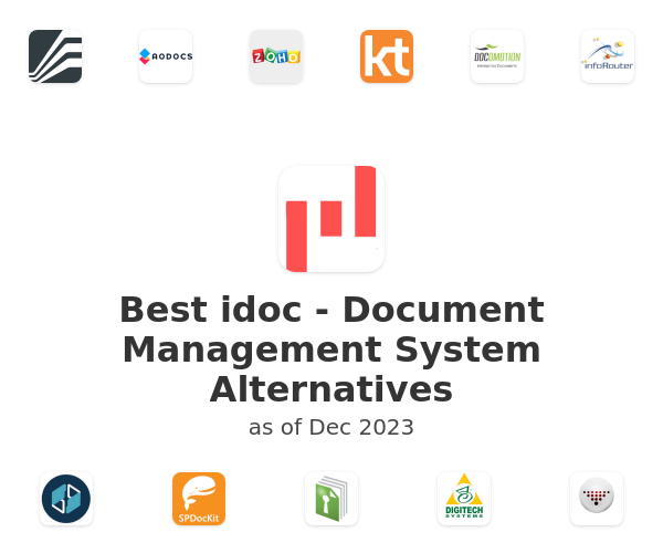 Best idoc - Document Management System Alternatives