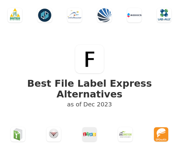 Best File Label Express Alternatives