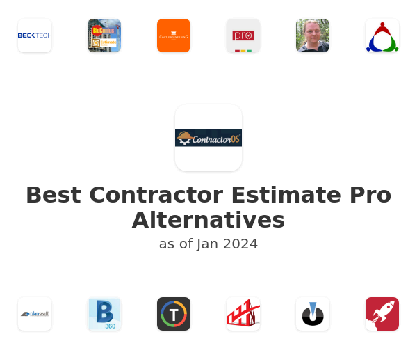 Best Contractor Estimate Pro Alternatives