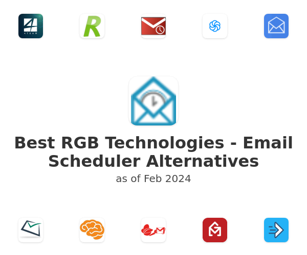 Best RGB Technologies - Email Scheduler Alternatives