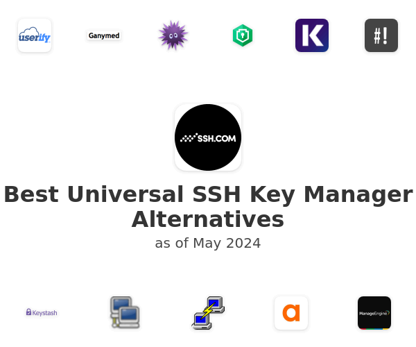 Best Universal SSH Key Manager Alternatives