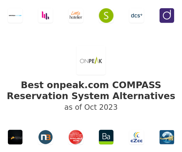 Best onpeak.com COMPASS Reservation System Alternatives
