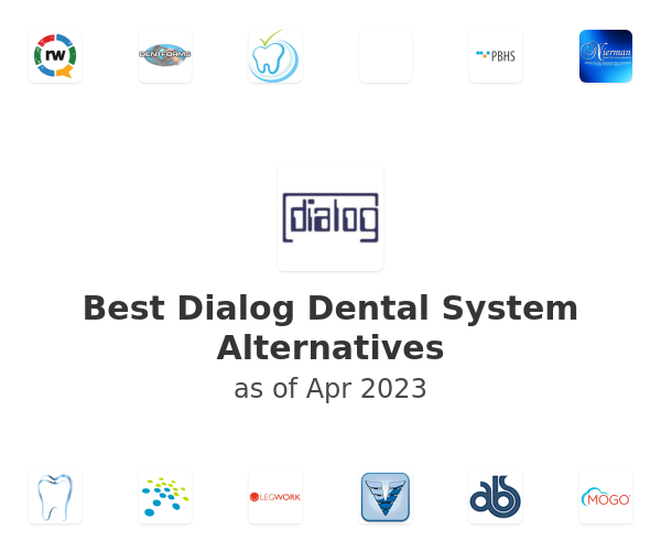 Best Dialog Dental System Alternatives