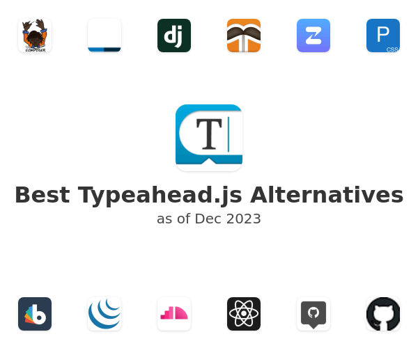 Best Typeahead.js Alternatives