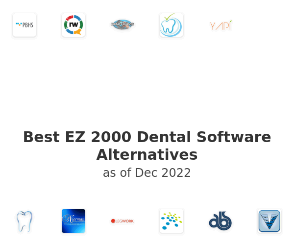 Best EZ 2000 Dental Software Alternatives