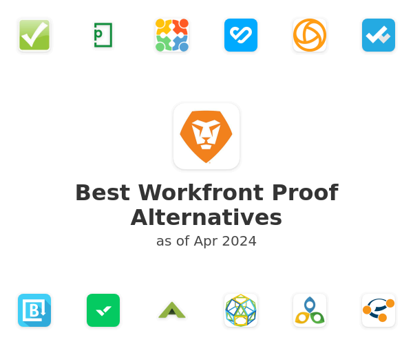 Best Workfront Proof Alternatives