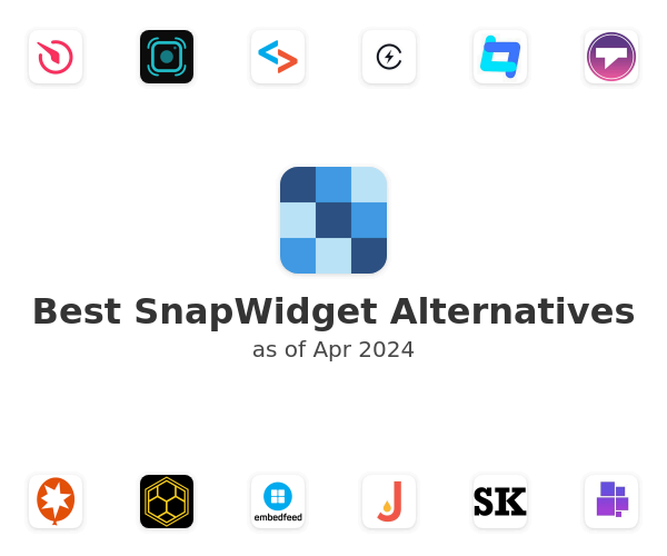 Best SnapWidget Alternatives