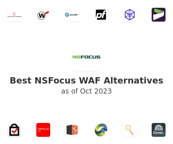 Best NSFocus WAF Alternatives