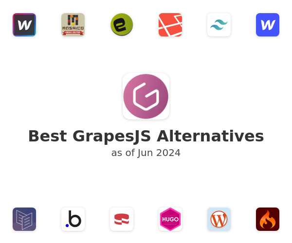 Best GrapesJS Alternatives