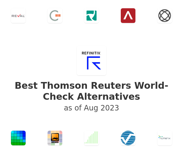 Best Thomson Reuters World-Check Alternatives
