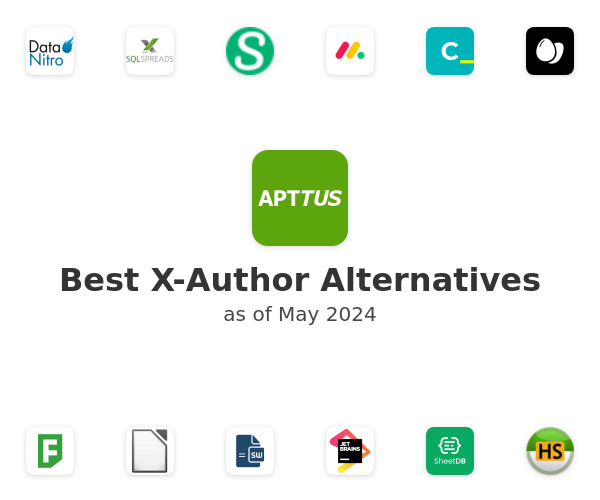 Best X-Author Alternatives