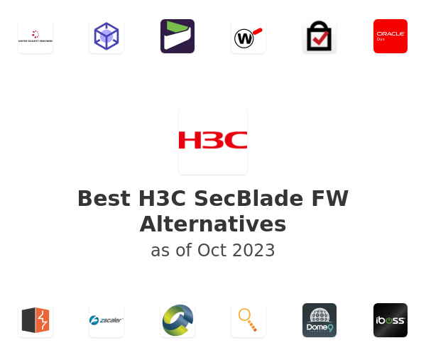 Best H3C SecBlade FW Alternatives