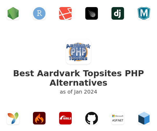 Best Aardvark Topsites PHP Alternatives