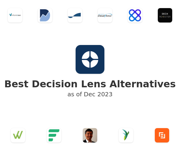 Best Decision Lens Alternatives