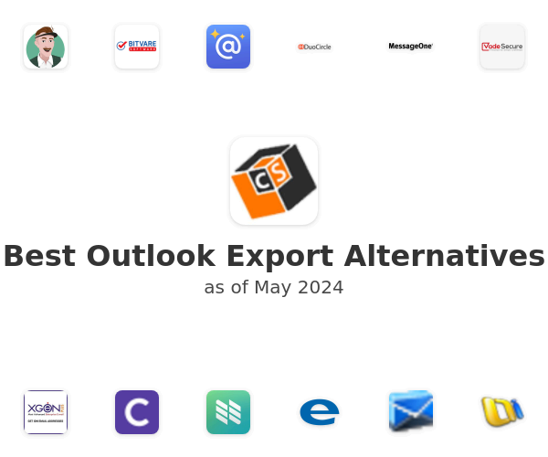 Best Outlook Export Alternatives