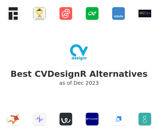 Best CVDesignR Alternatives
