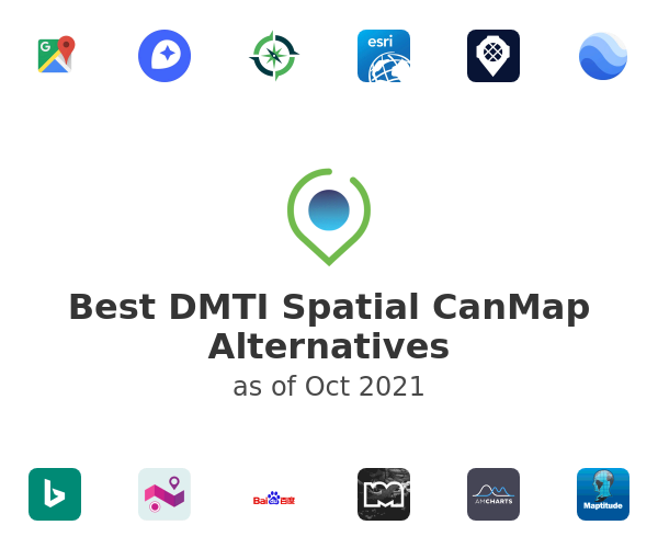 Best DMTI Spatial CanMap Alternatives