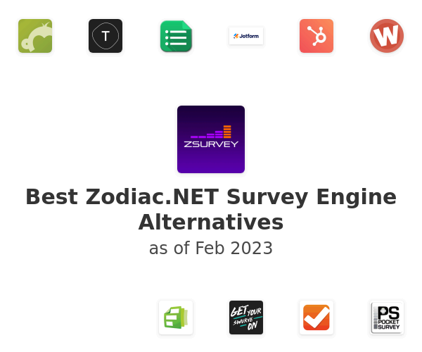 Best Zodiac.NET Survey Engine Alternatives