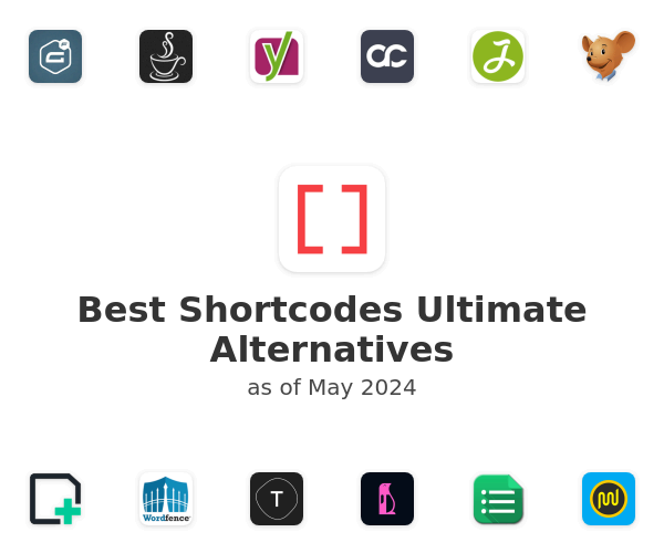 Best Shortcodes Ultimate Alternatives