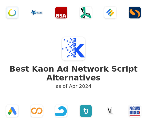 Best Kaon Ad Network Script Alternatives