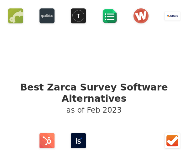 Best Zarca Survey Software Alternatives