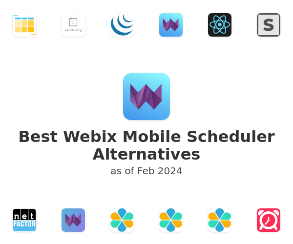 Best Webix Mobile Scheduler Alternatives