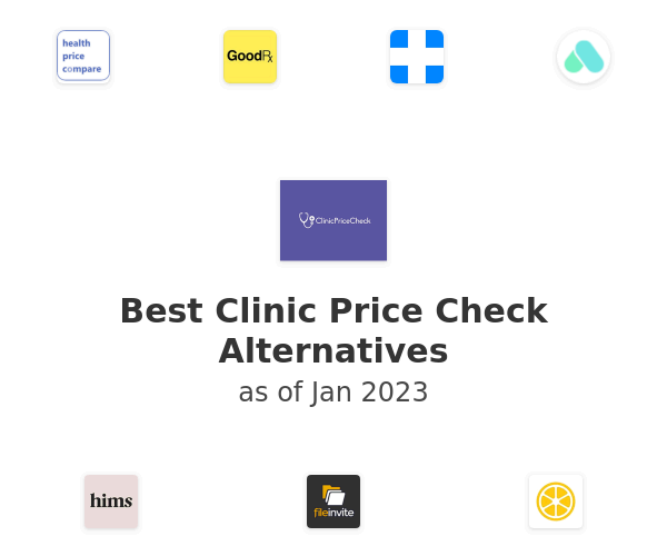 Best Clinic Price Check Alternatives