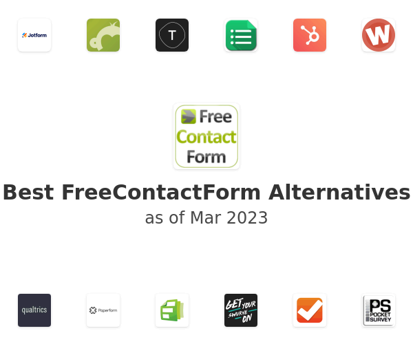 Best FreeContactForm Alternatives