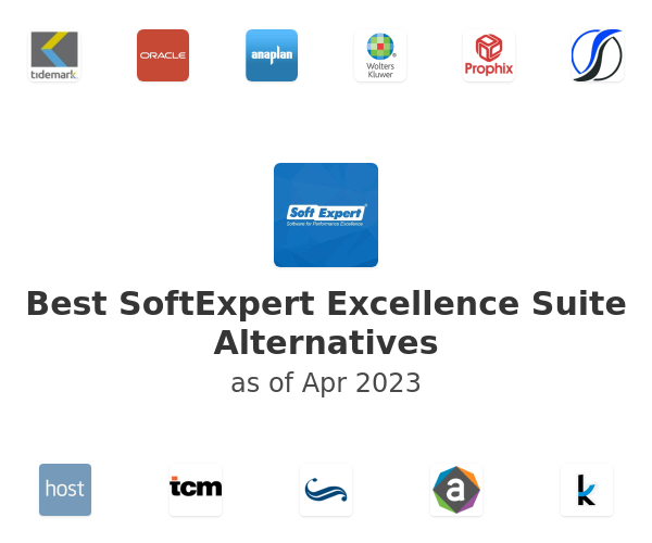 Best SoftExpert Excellence Suite Alternatives