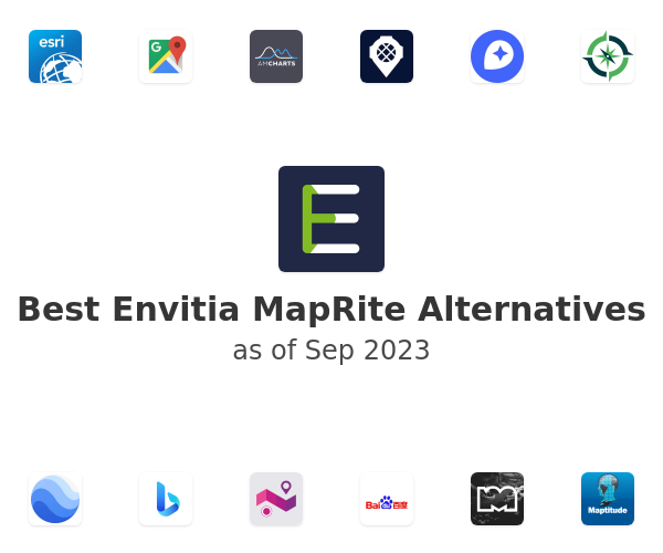 Best Envitia MapRite Alternatives