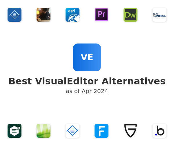 Best VisualEditor Alternatives
