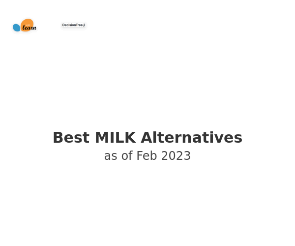 Best MILK Alternatives