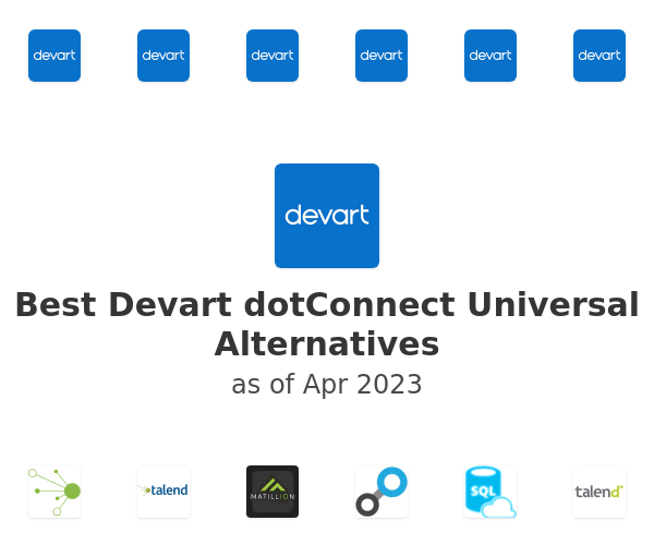 Best Devart dotConnect Universal Alternatives