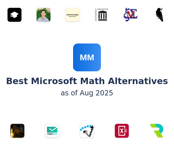 Best Microsoft Math Alternatives