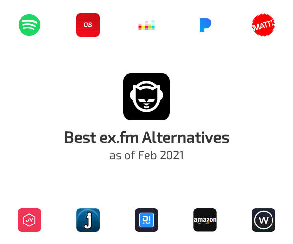 Best ex.fm Alternatives