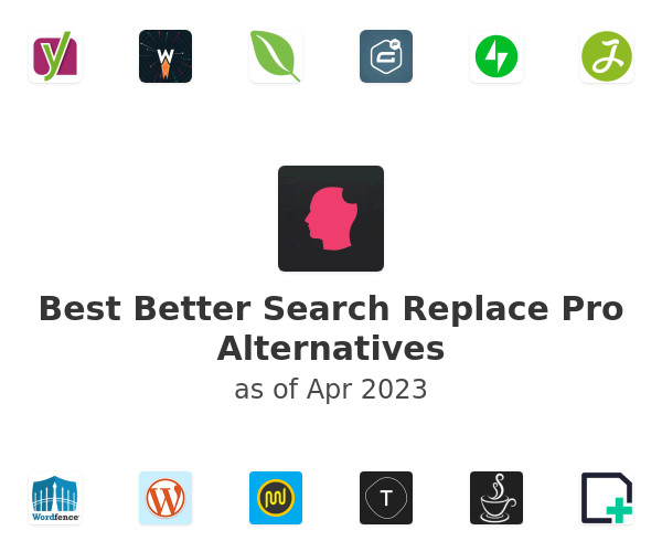 Best Better Search Replace Pro Alternatives