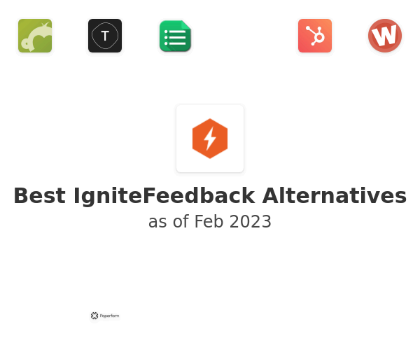 Best IgniteFeedback Alternatives